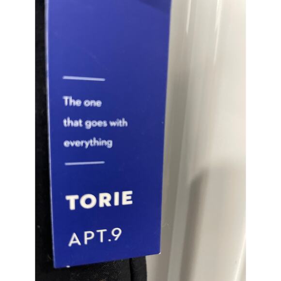 Apt. 9 Torie Midrise Shorts Black Size 10 - Picture 3 of 7